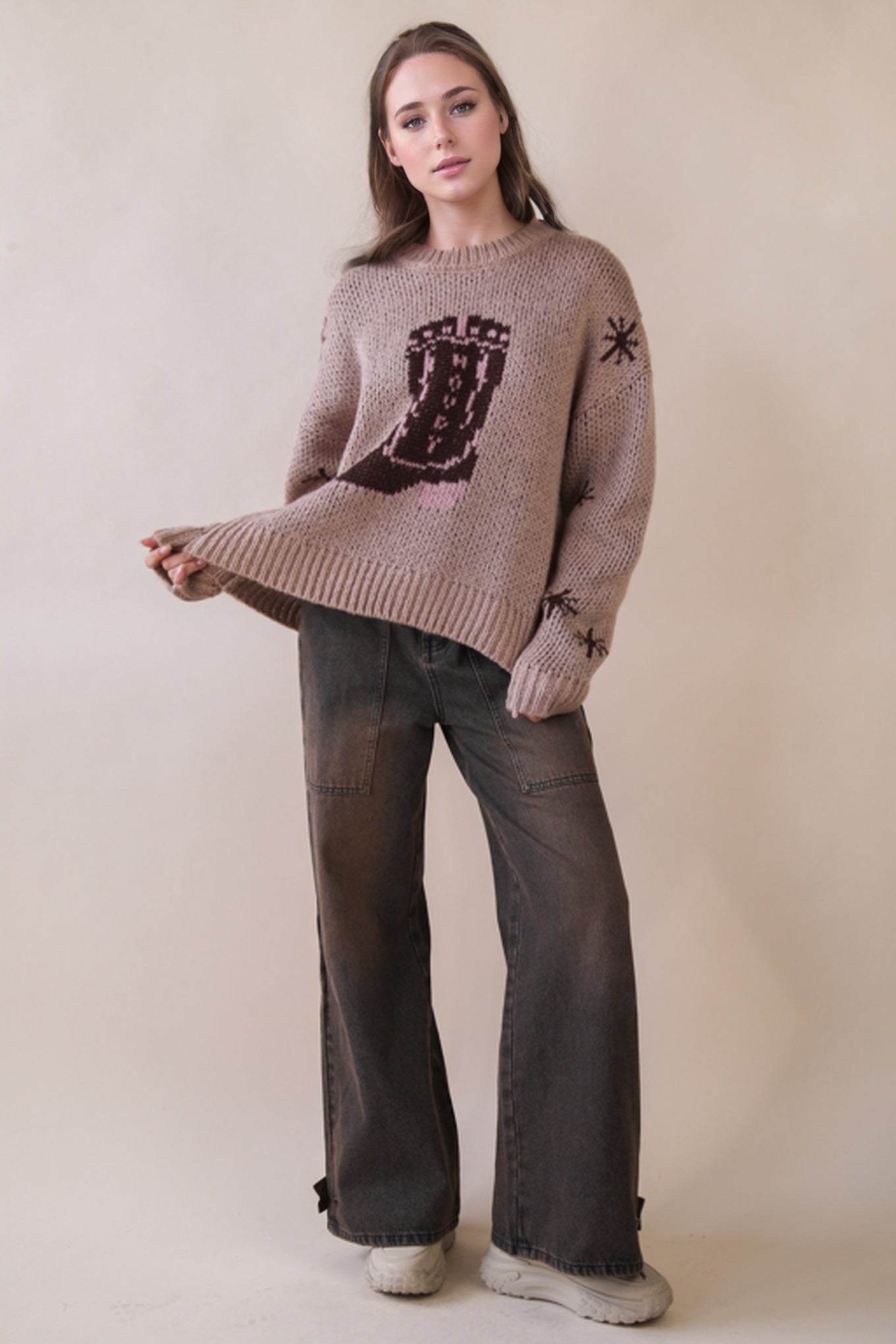 Boot Scootin’ Knit Sweater