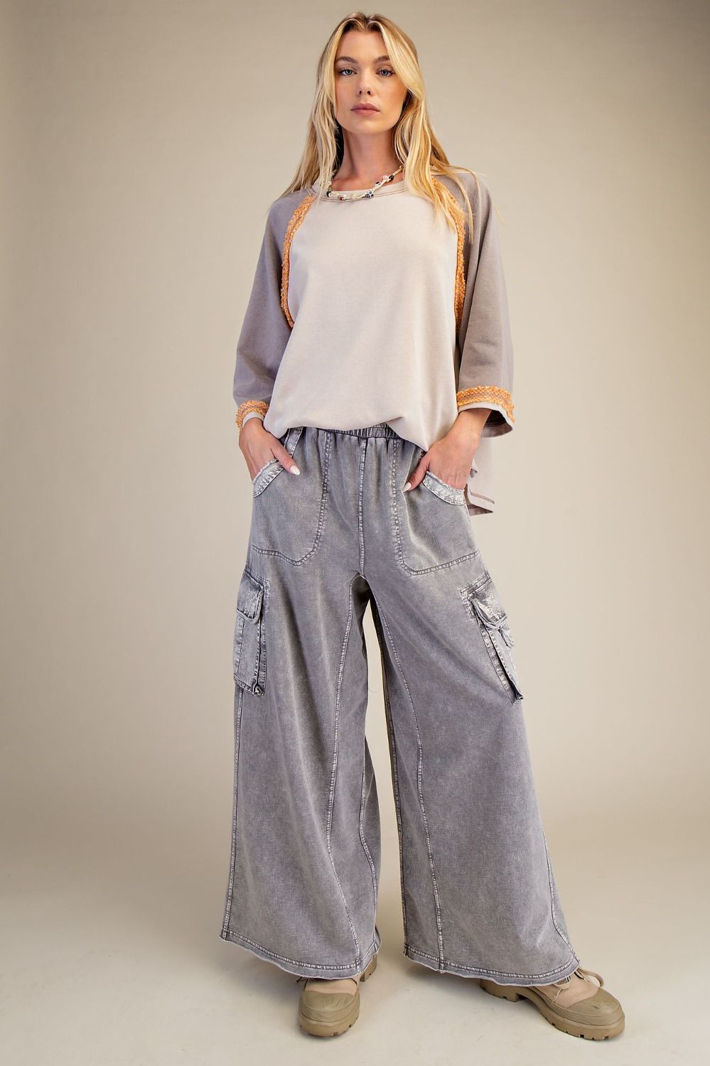 Easel The Mesa Terry Cargo Pants*