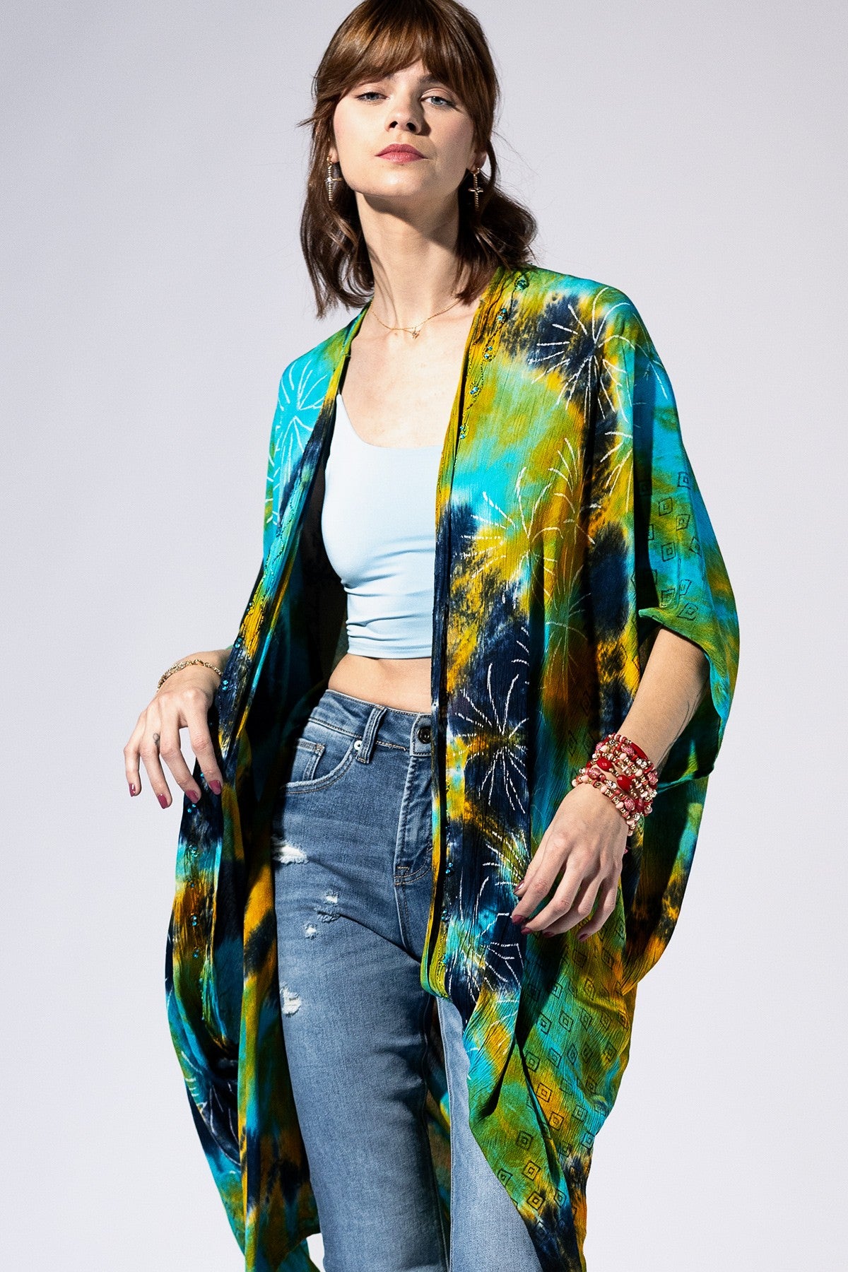 Lagoon Breeze Kimono