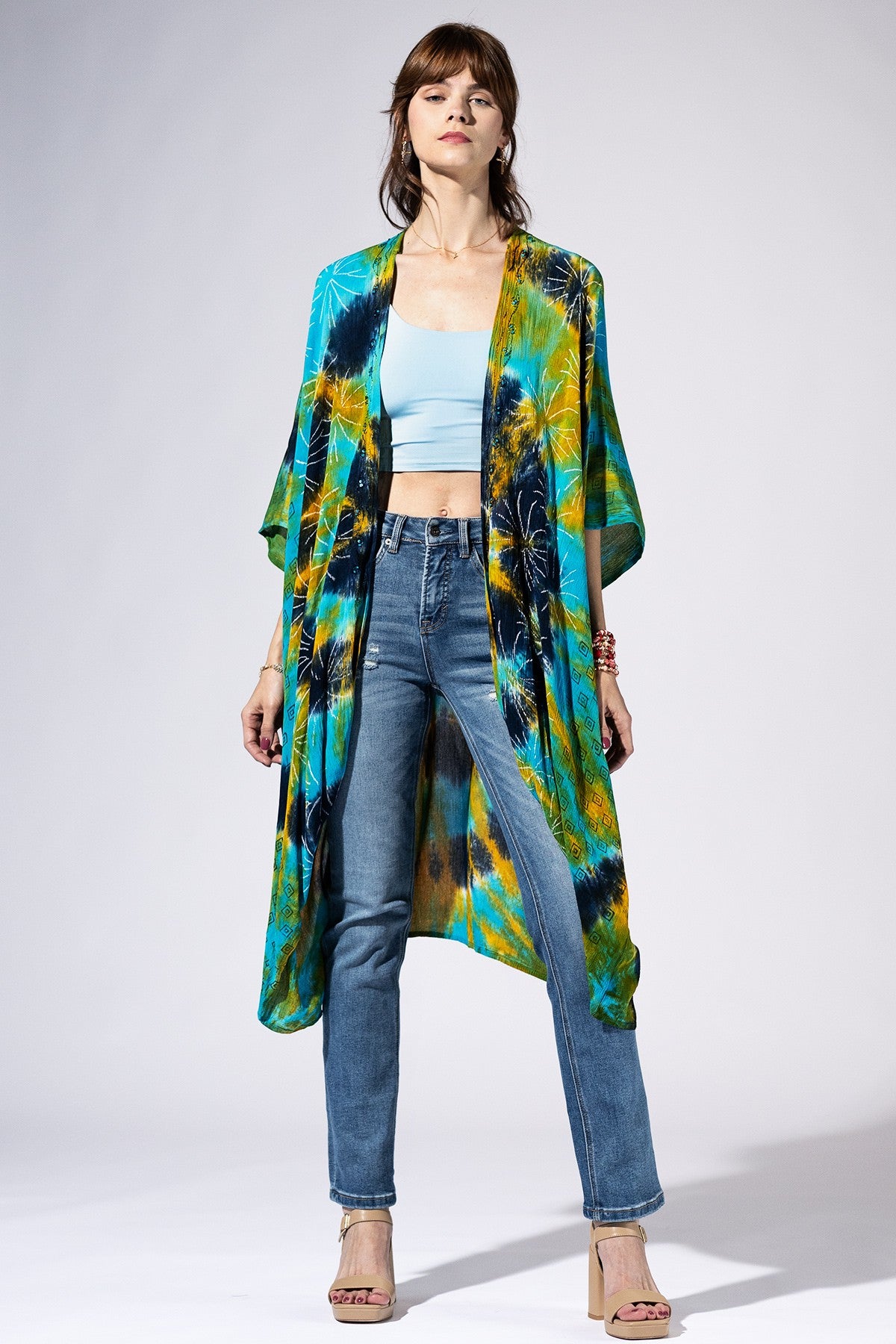 Lagoon Breeze Kimono