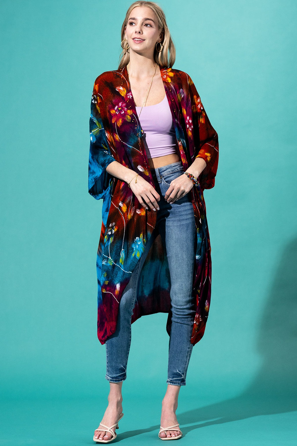 Aura Bloom Kimono