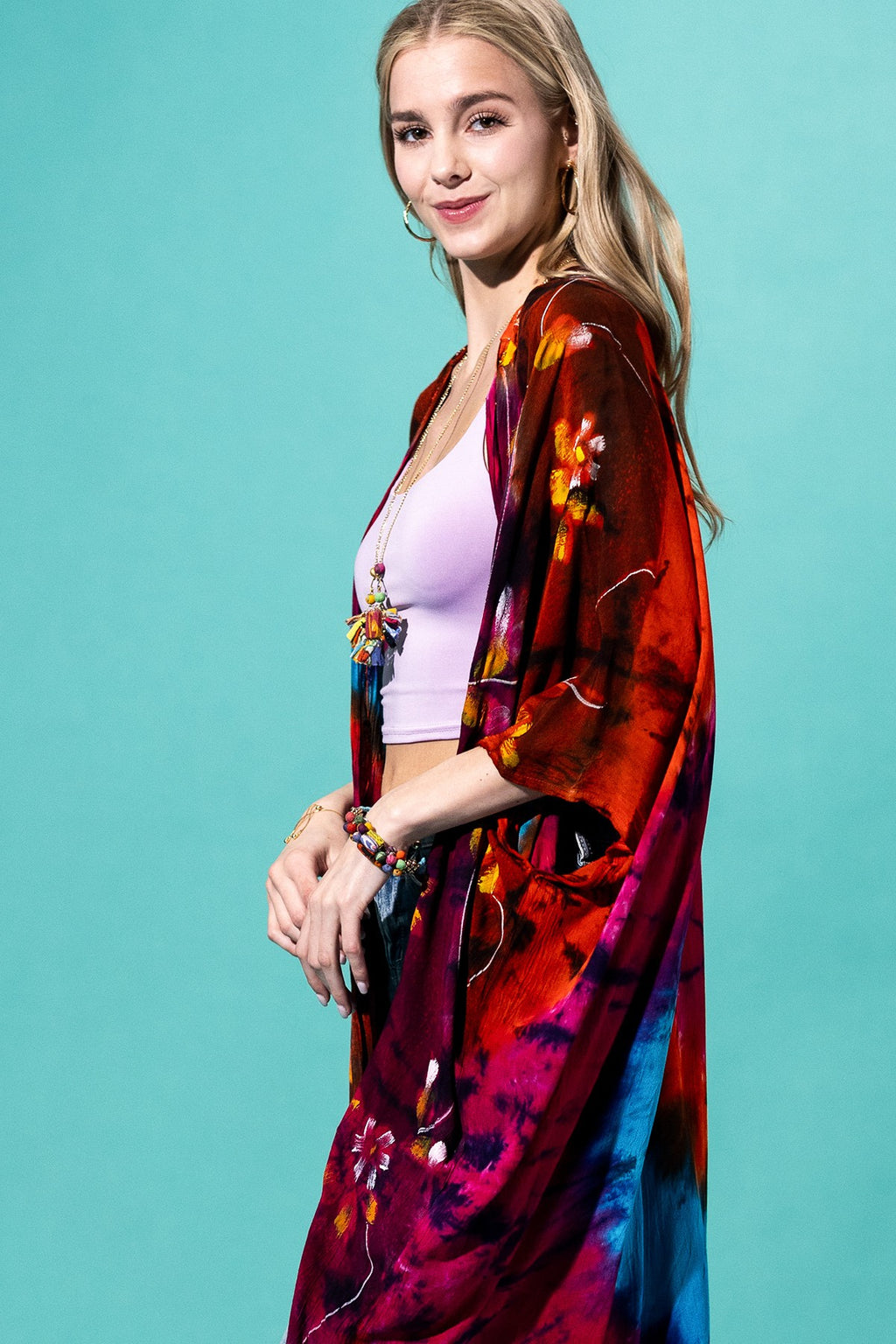 Aura Bloom Kimono
