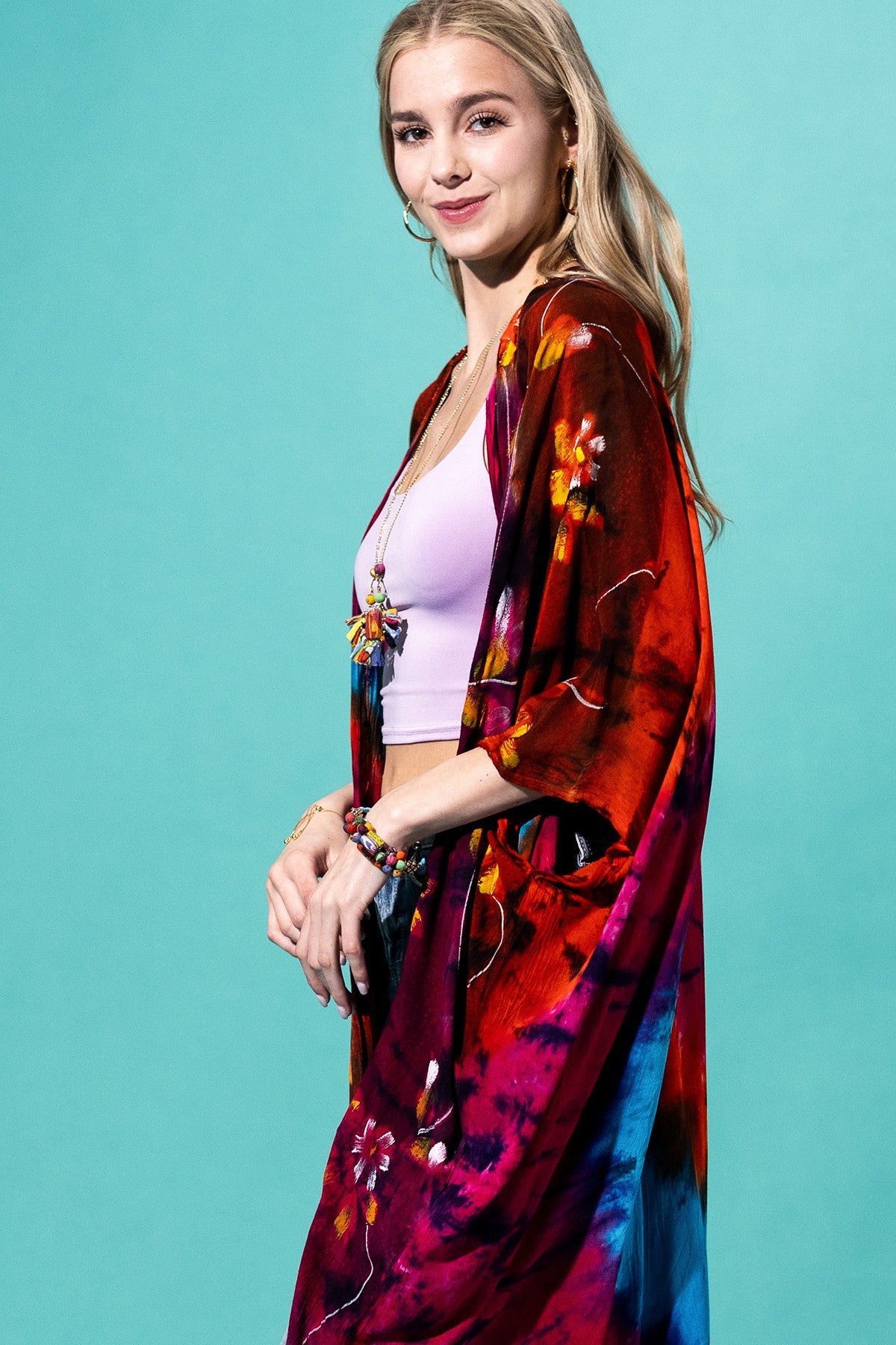 Aura Bloom Kimono