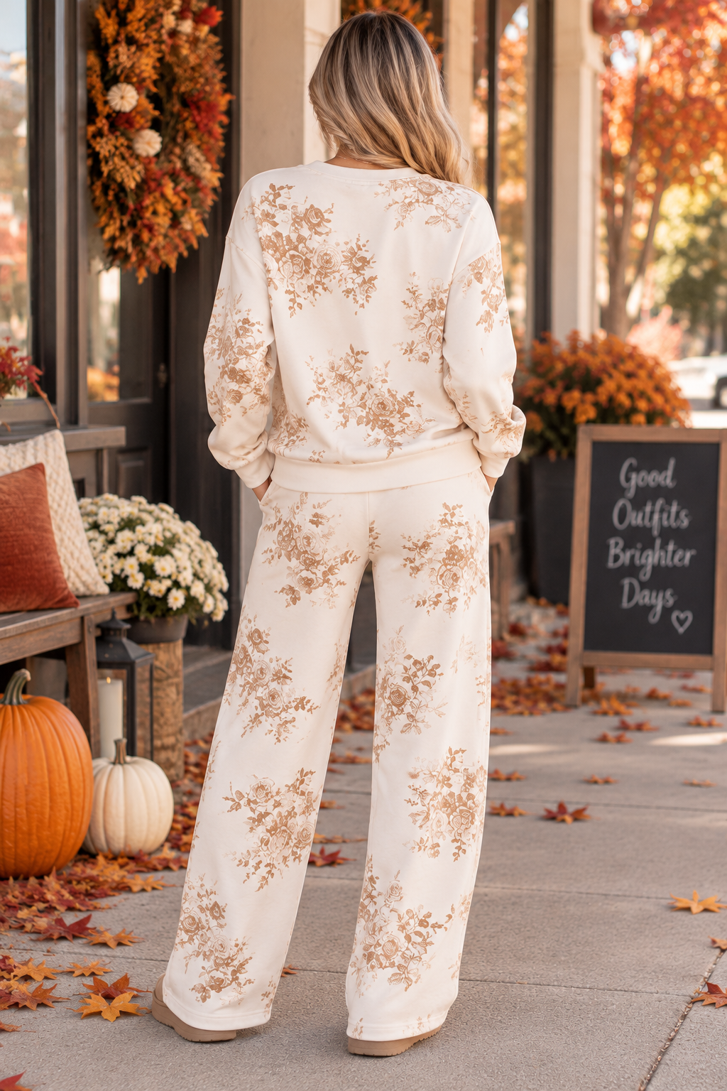 Autumn Toile Lounge Set