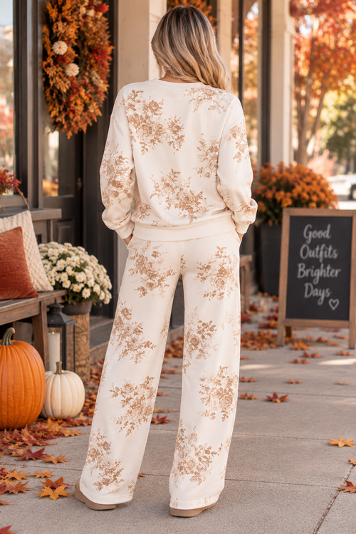 Autumn Toile Lounge Set