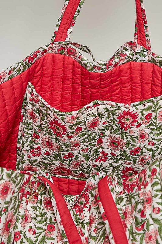 POL Boho Wander Quilted Tote