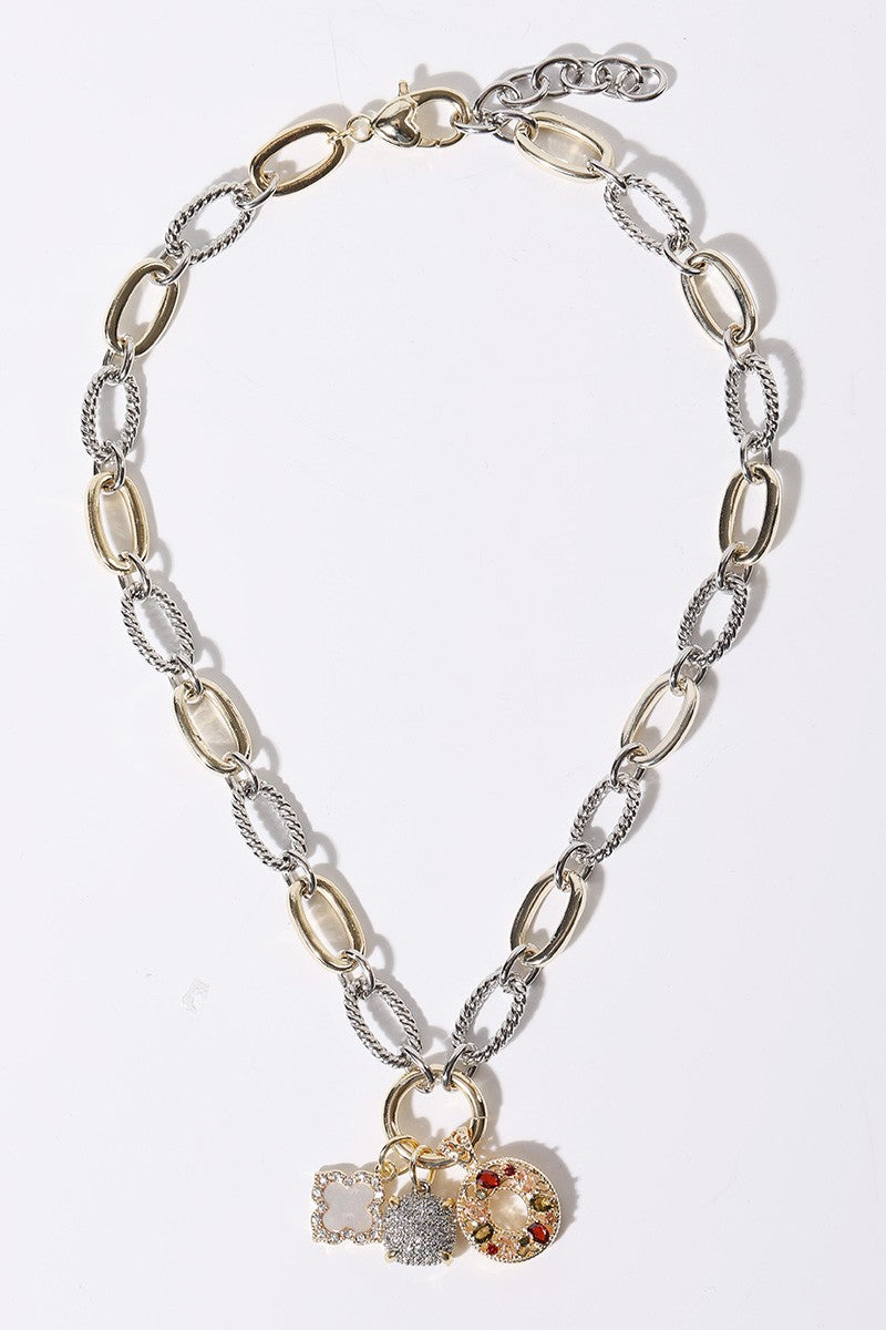 Clover Cascade Pendant Necklace
