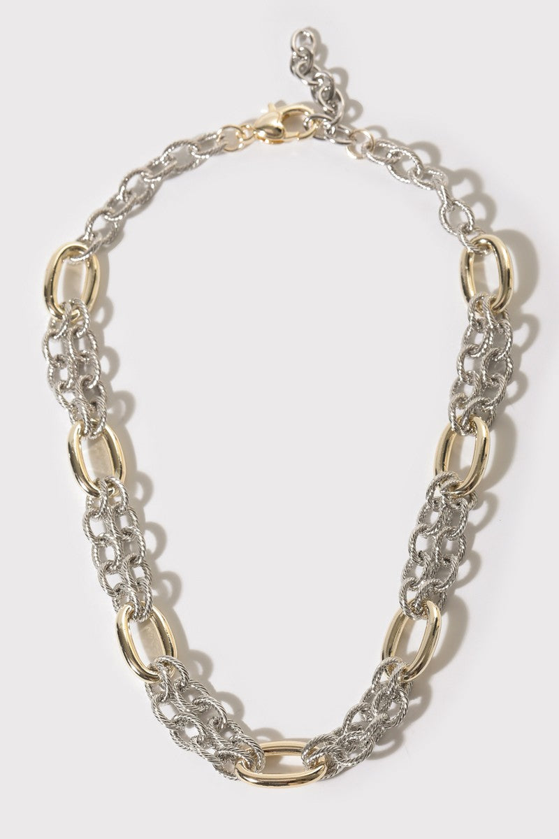 Luxe Layers Link Necklace