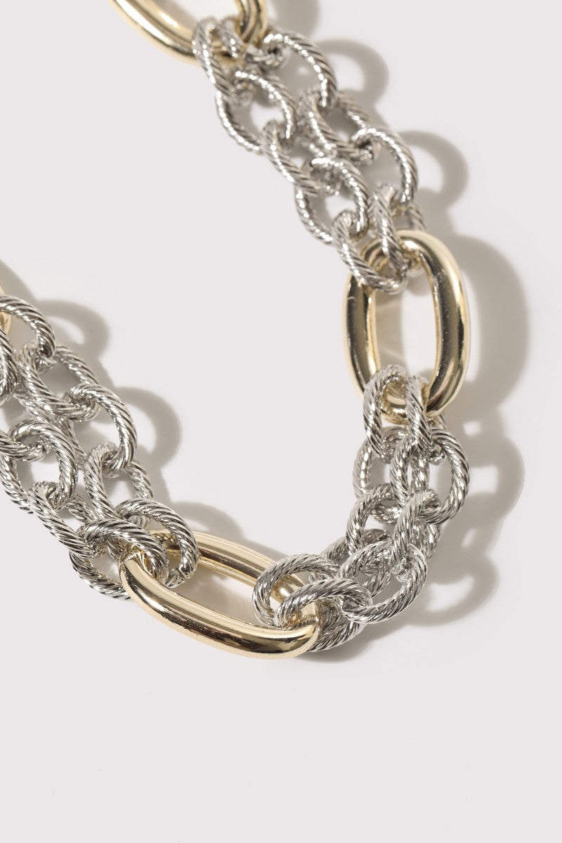 Luxe Layers Link Necklace