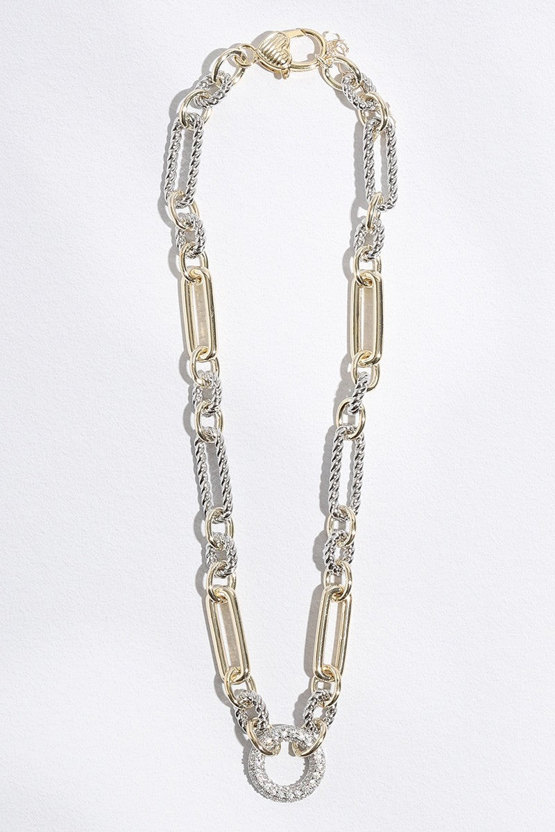 Two-Tone Radiance Necklace