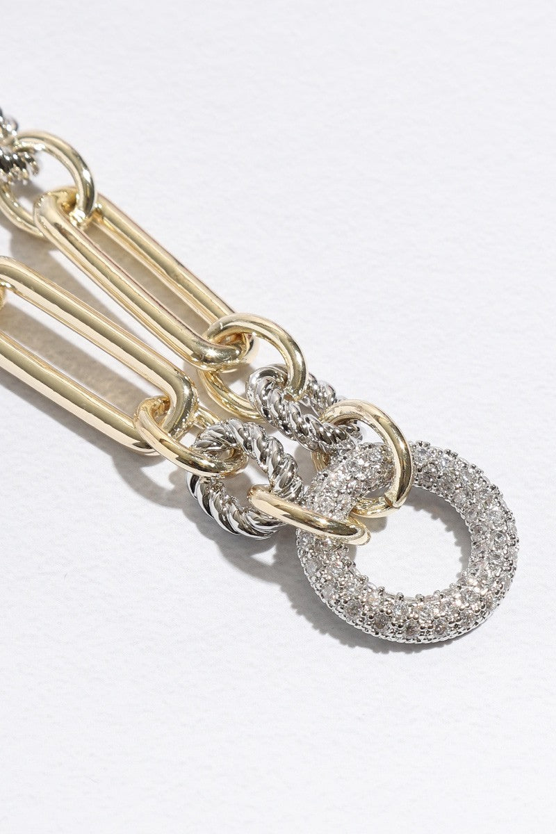 Two-Tone Radiance Necklace