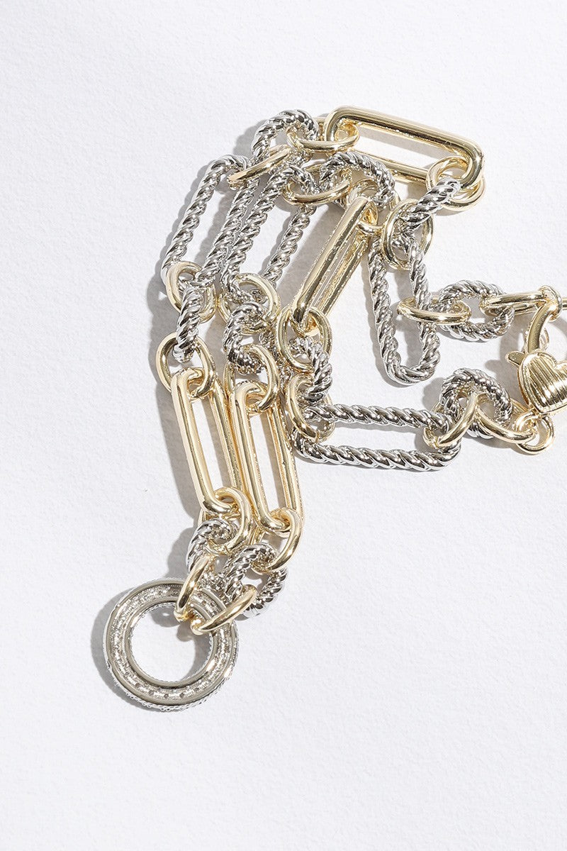 Two-Tone Radiance Necklace