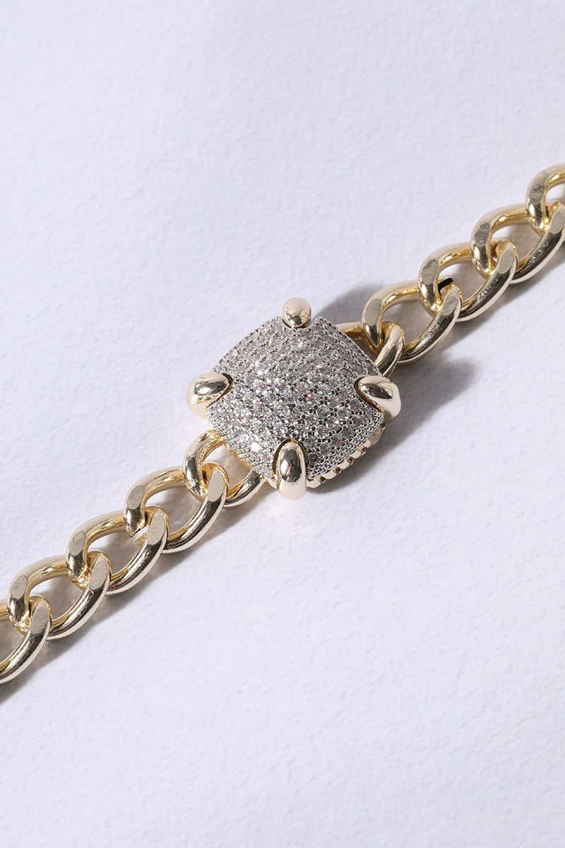 Golden Glow Magnetic Bracelet
