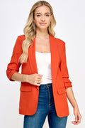 City Chic Blazer - Orange