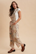 Boho Trails Denim Overalls