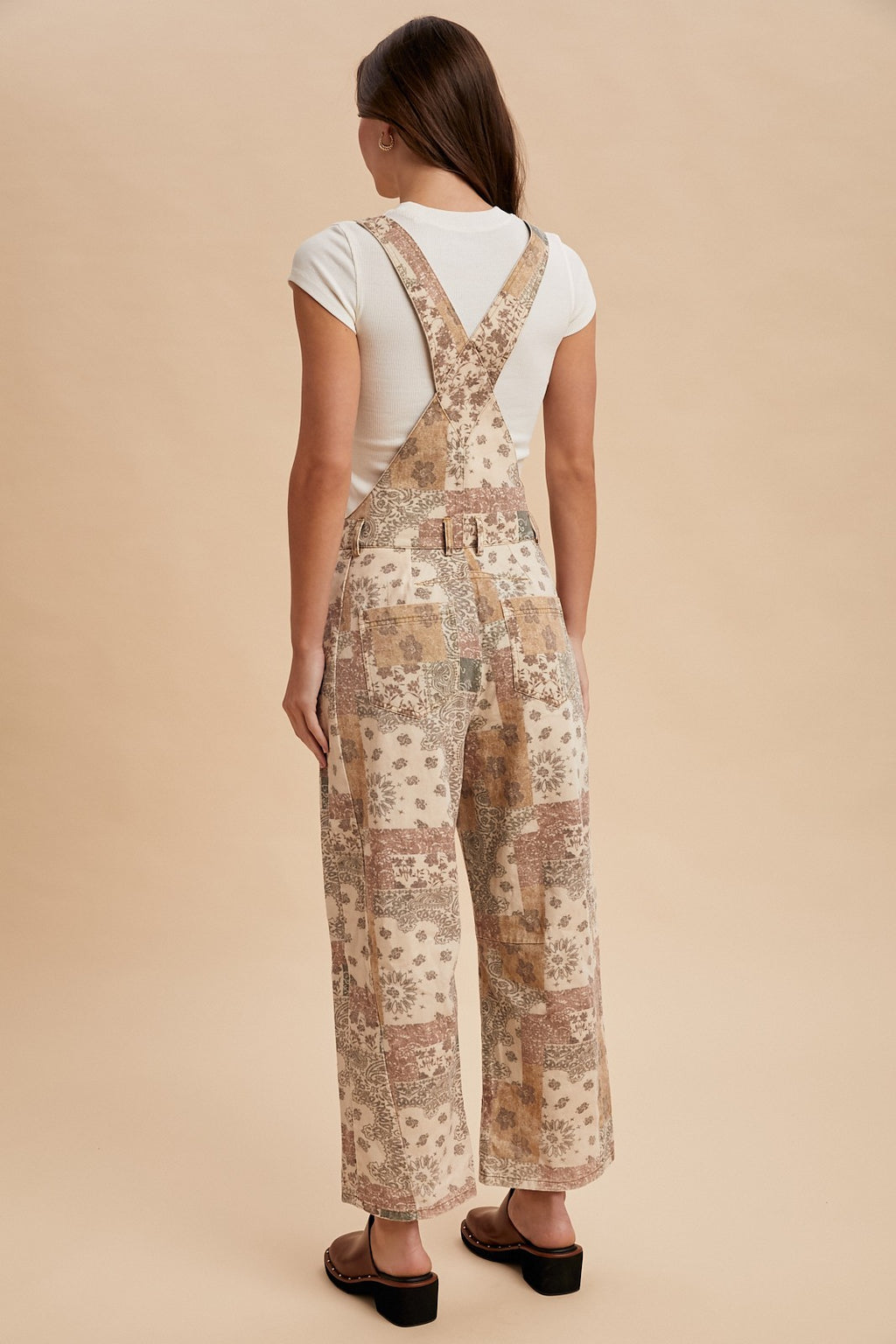 Boho Trails Denim Overalls