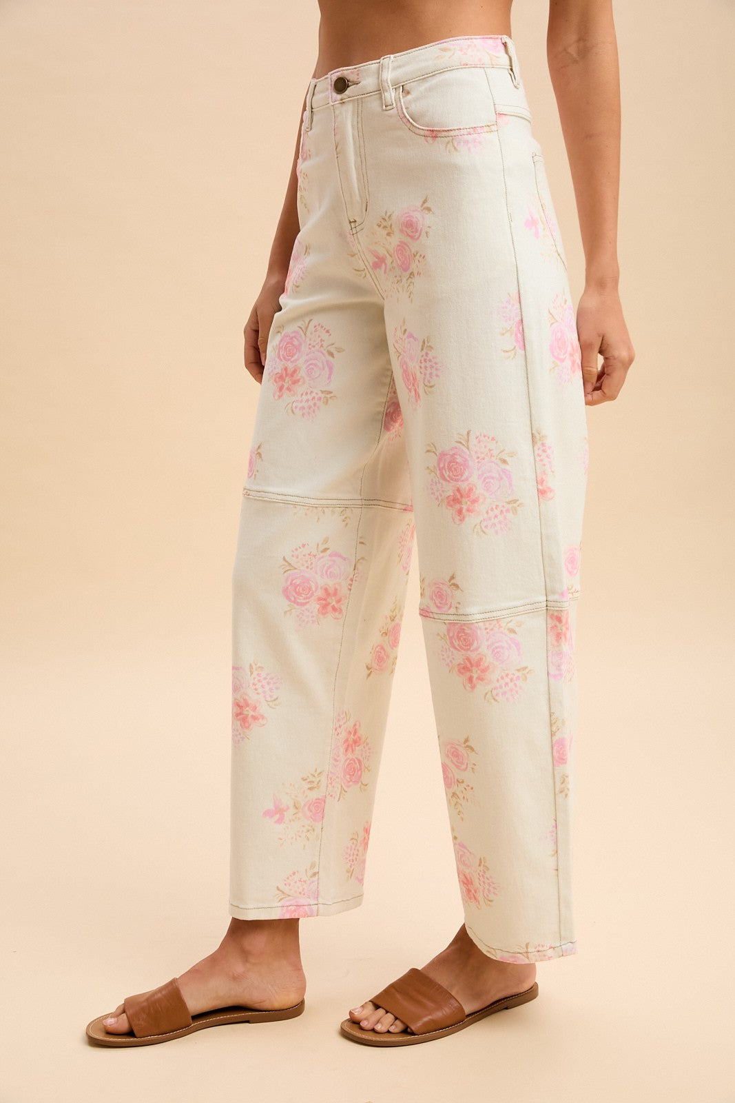 Secret Garden Barrel Jeans