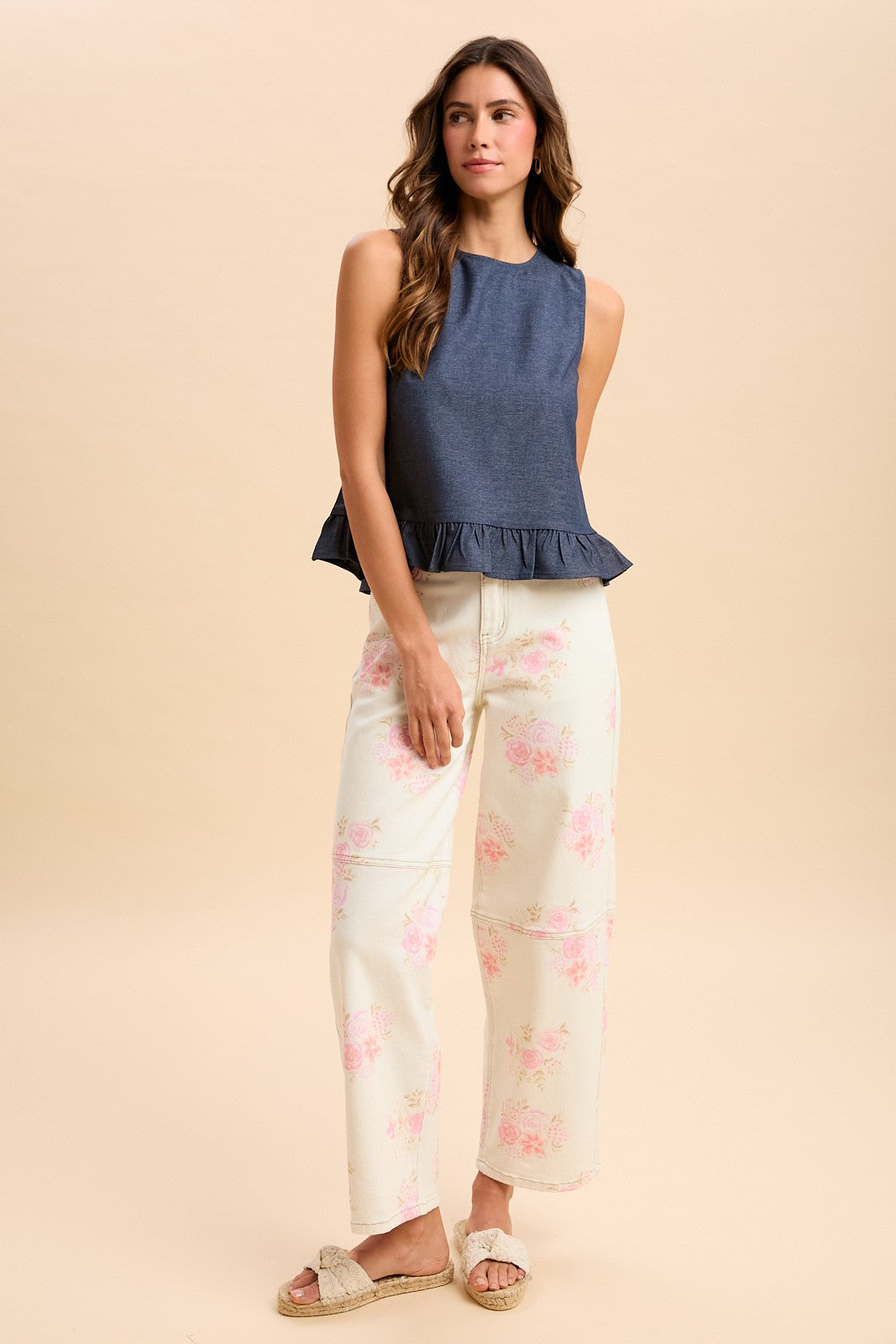 Secret Garden Barrel Jeans