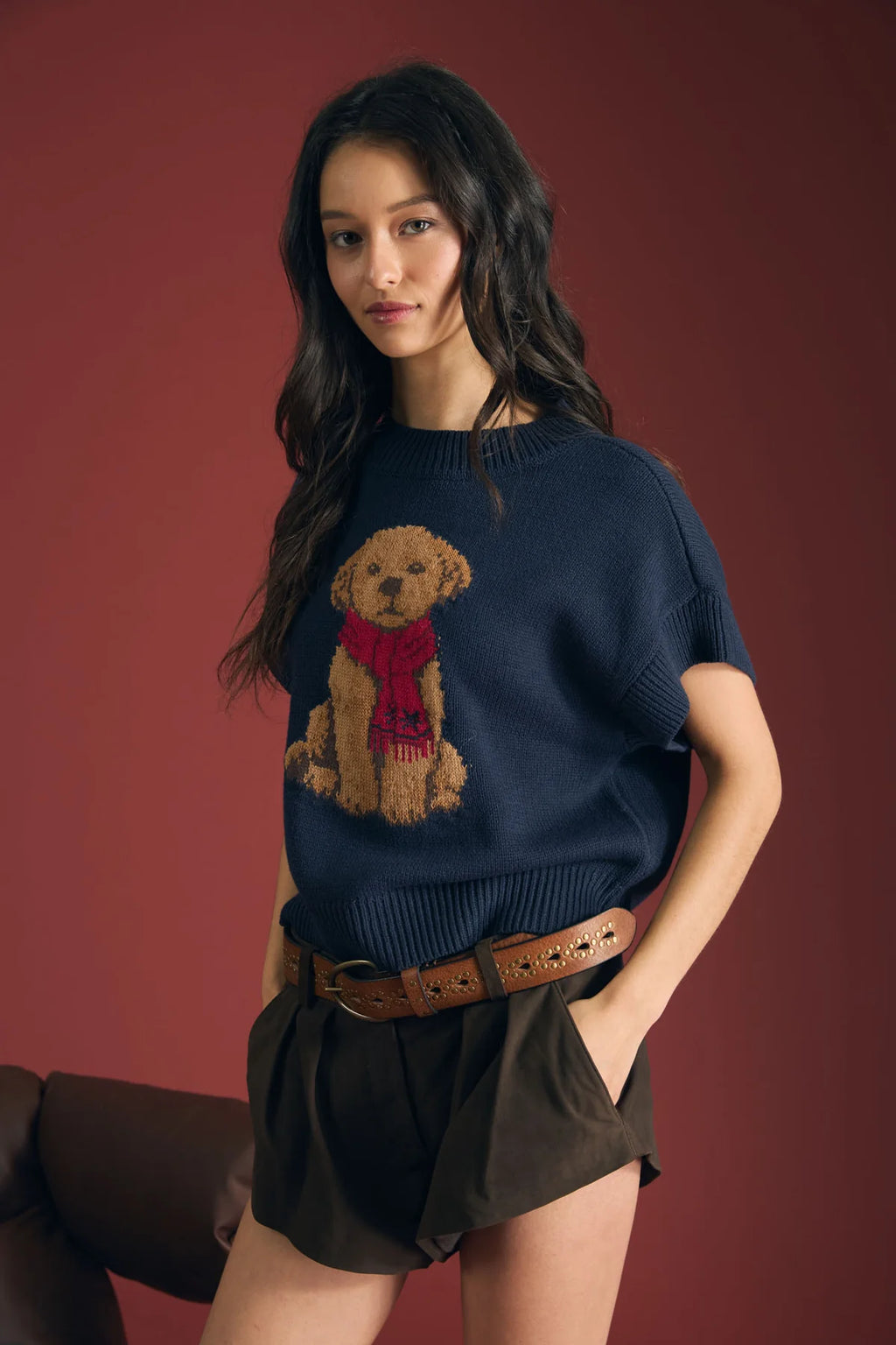 Paws & Kisses Knit Sweater