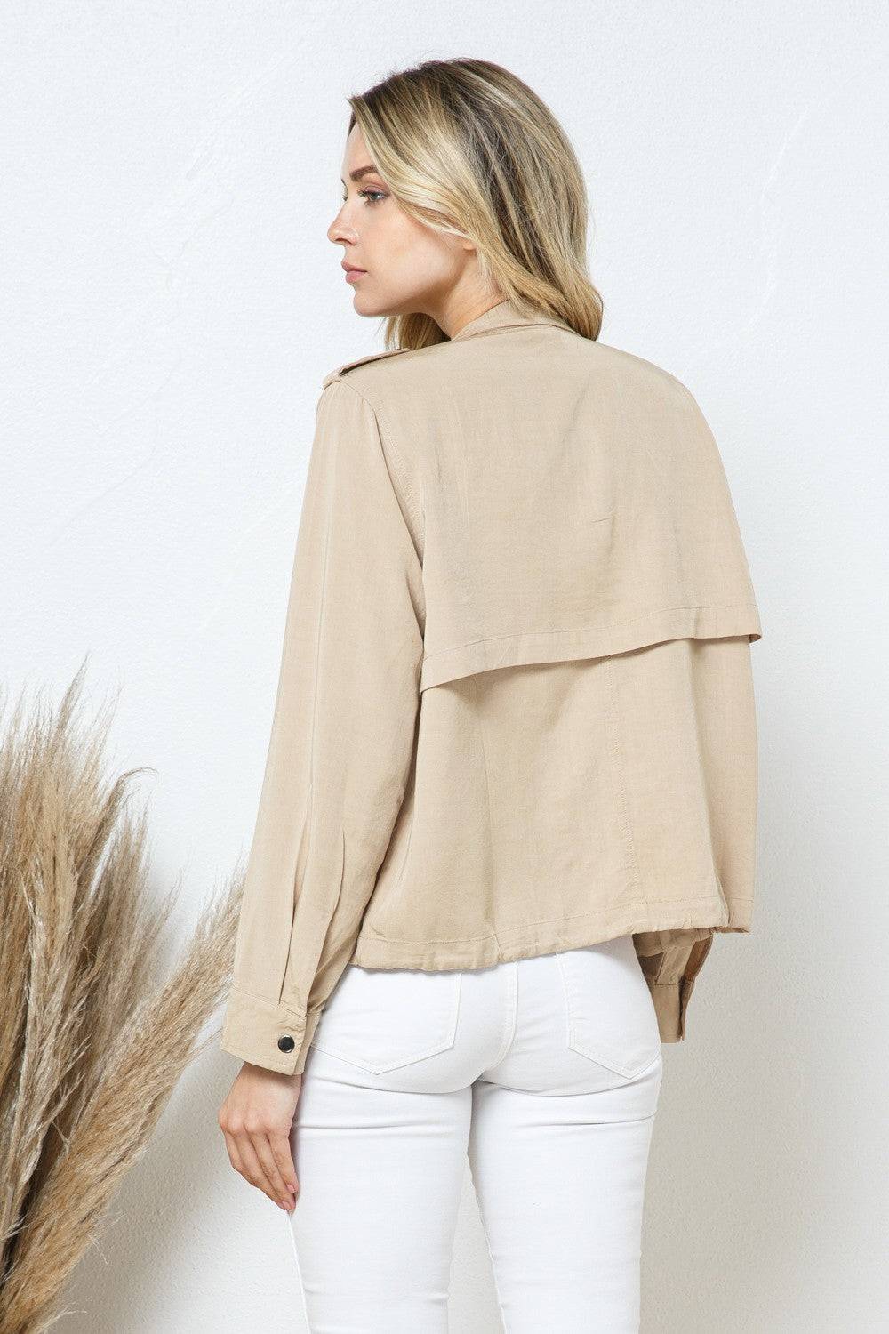 Utility Jacket Taupe