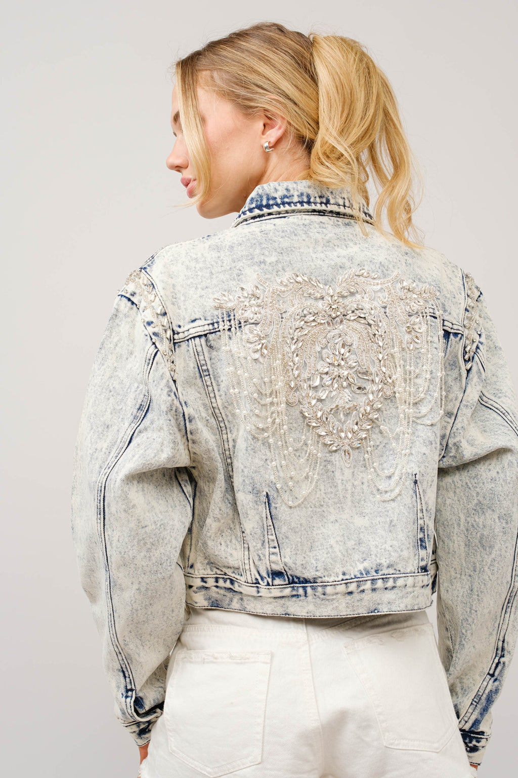 Embellished Denim Jacket