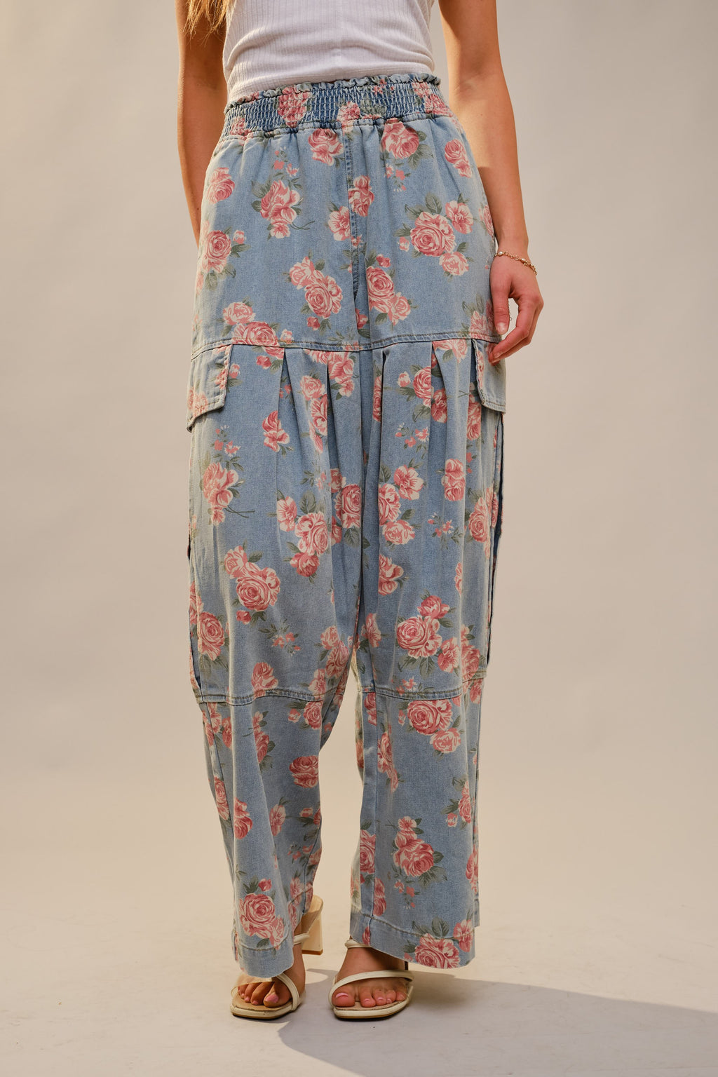 Rose Cargo Jeans