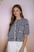 Nautical Nights Top - Navy