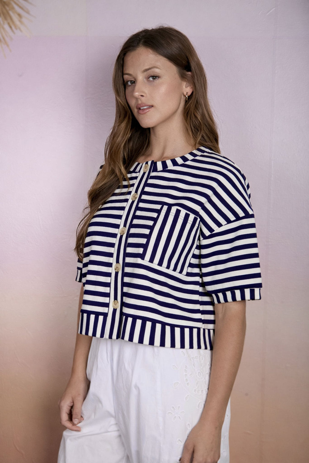 Nautical Nights Top - Navy