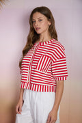 Nautical Nights Top - Red
