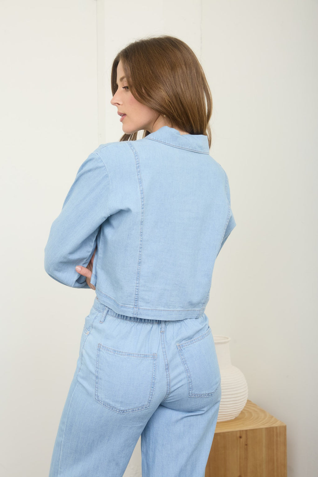 Washed Denim Set