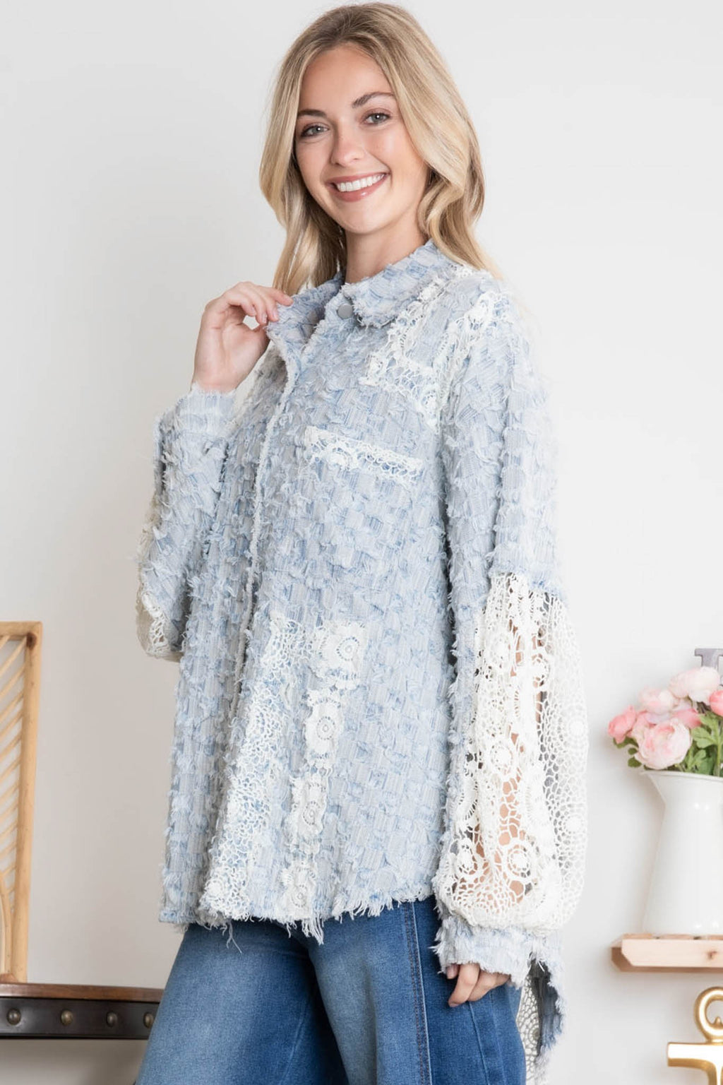 The Delilah Lace Shirt