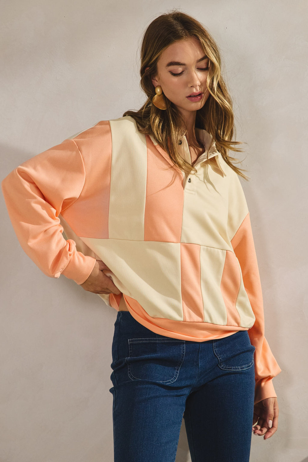 Everyday Ease Henley Pullover