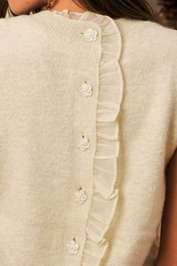 Bloom & Ruffles Knit Top