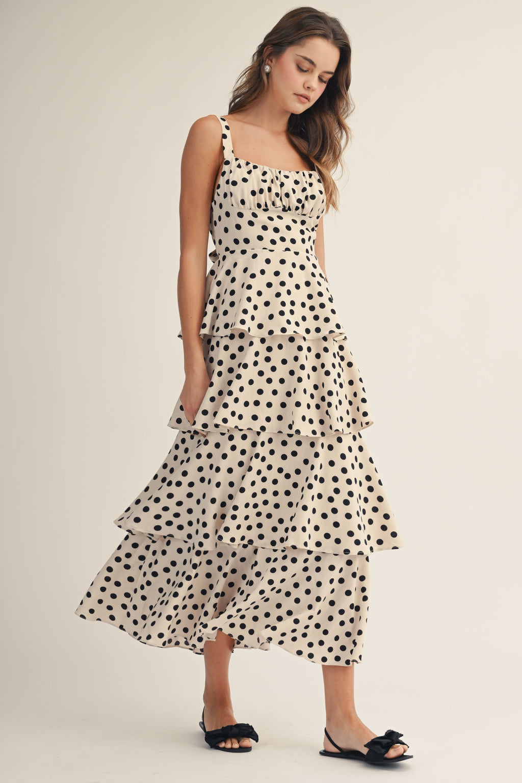 Polka Perfection Maxi Dress