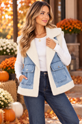 Denim & Dreams Sherpa Vest