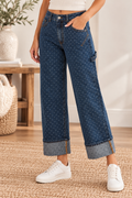 Dotty Darling Wide Leg Jeans