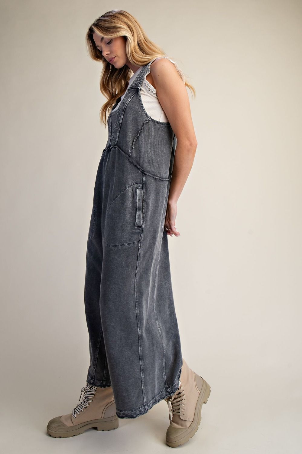 Easel Weekend Whisper Jumpsuit