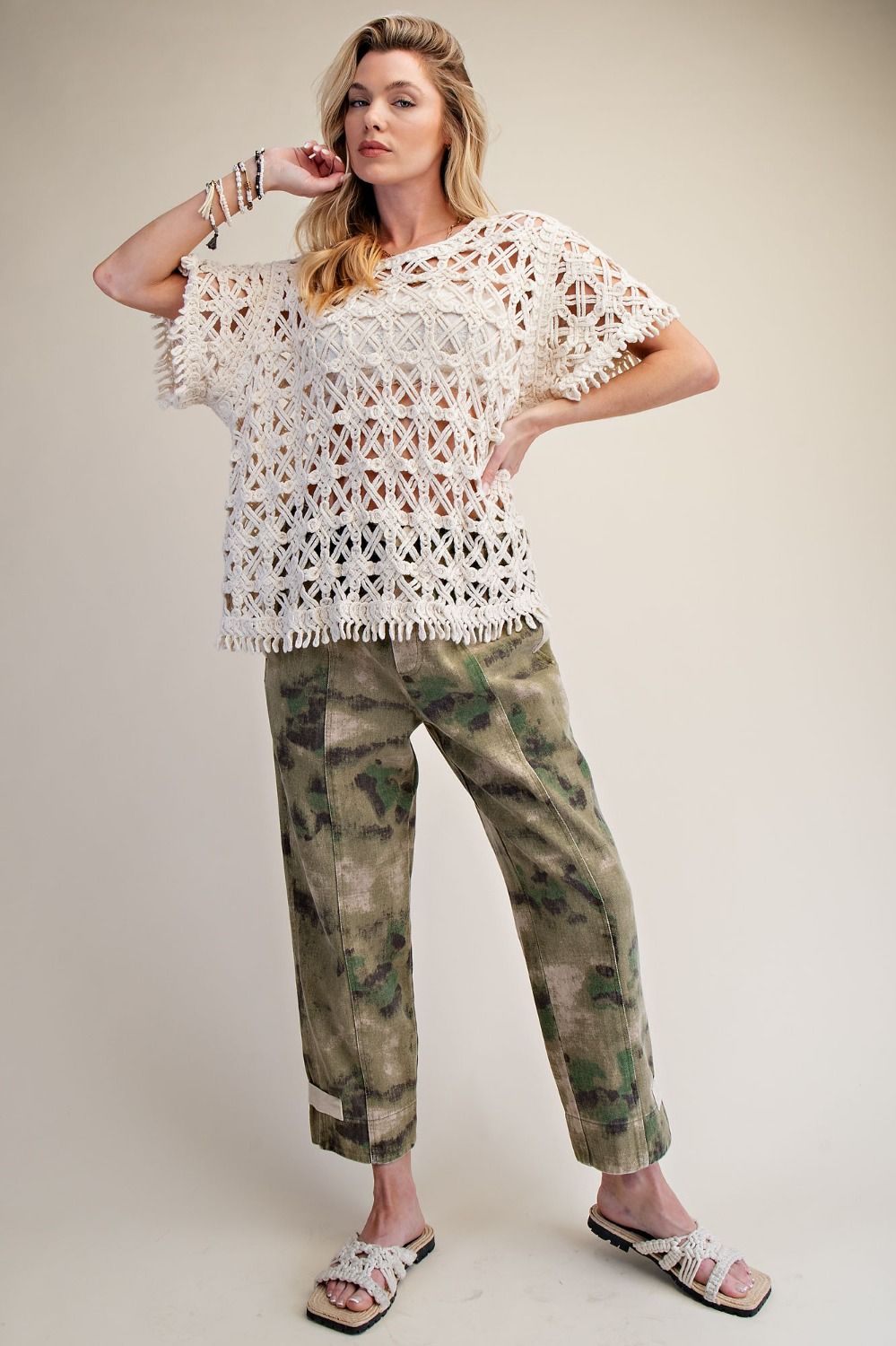 Coastal Crochet Top