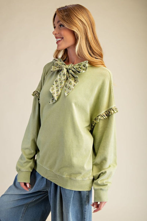 Easel Bow Hoodie
