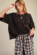 Easel Vintage Bloom Top
