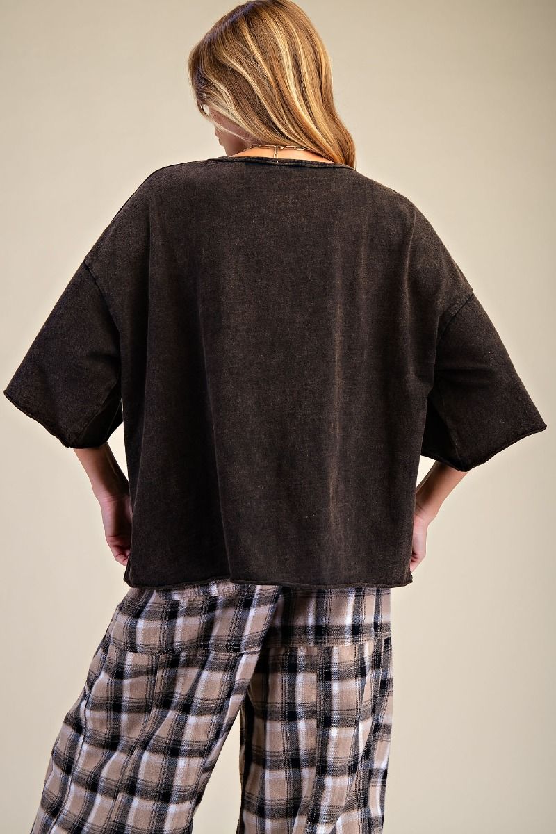Easel Vintage Bloom Top