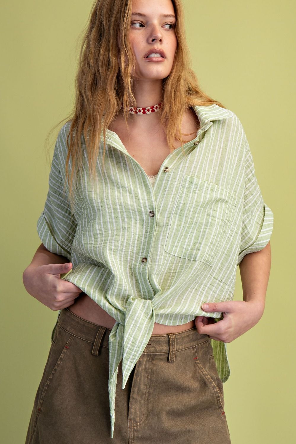 Easel Blushing Tip Top - Green