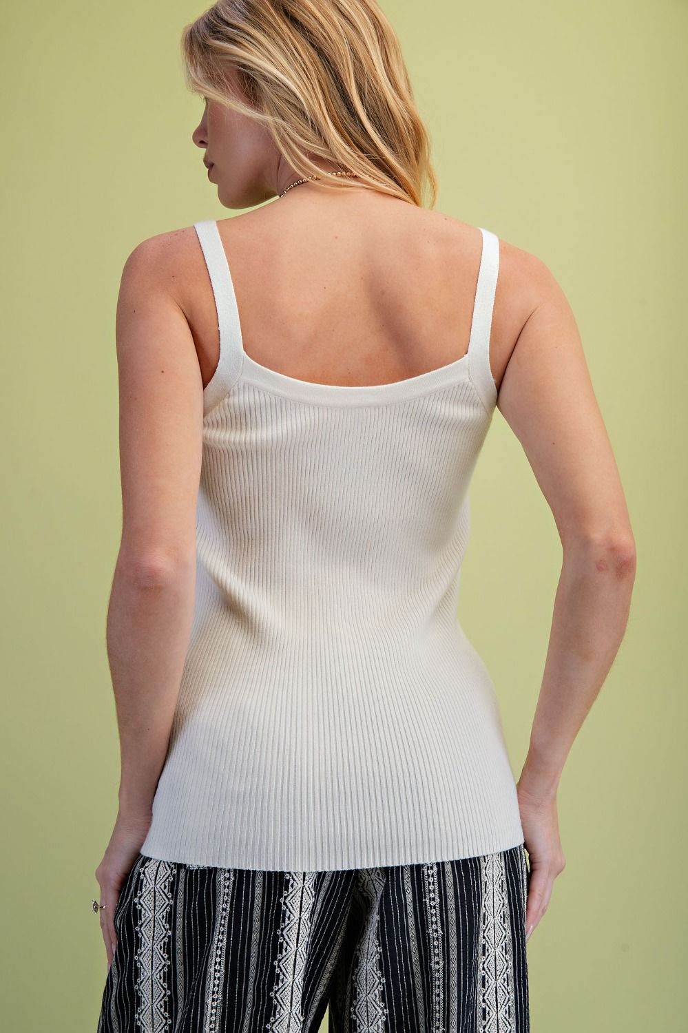 Easel The Daisy Drift Knit Tank