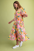 Whimsical Waters Midi Dress