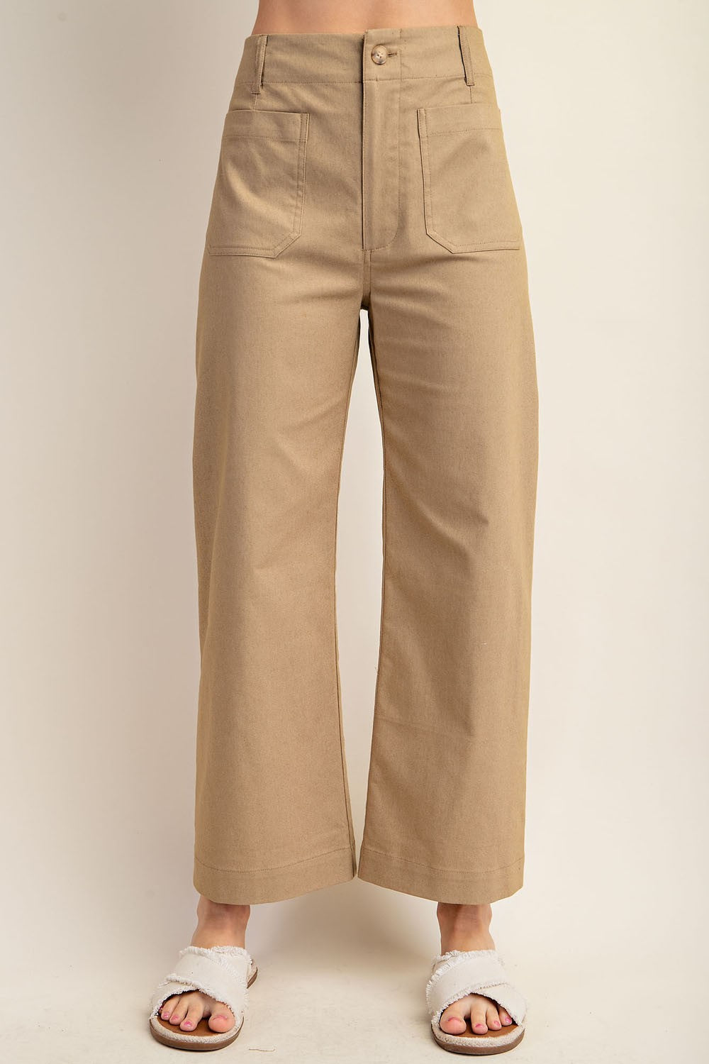 Sunlit Stroll Pants - Khaki