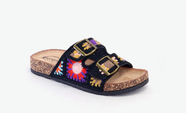 Free Spirit Bloom Crochet Sandals