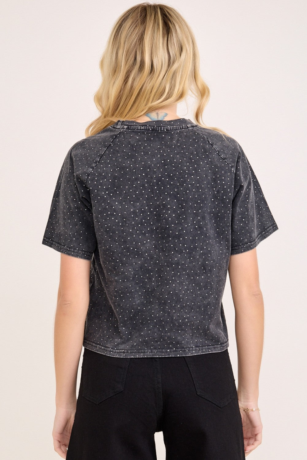 The Glimmer Tee - Black