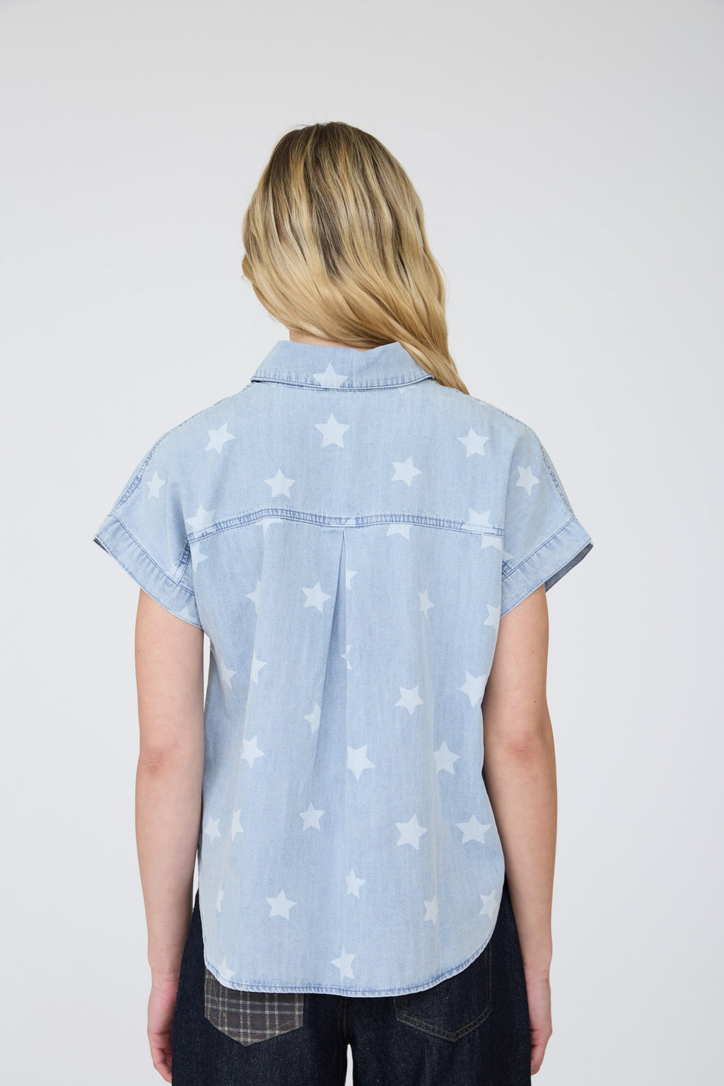 Starstruck Denim Button-Up