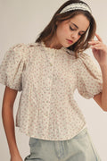 Rosalie Pintuck Blouse