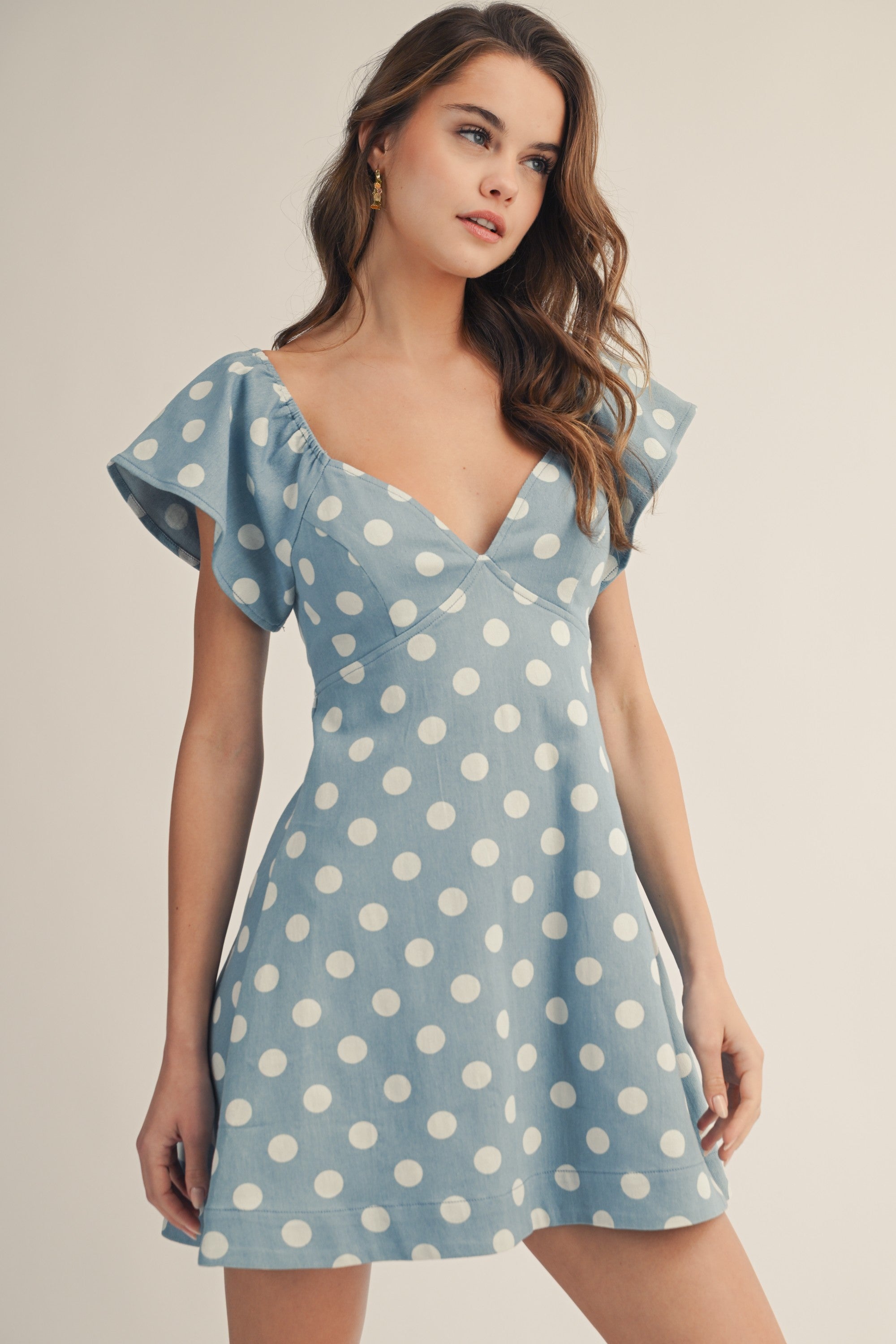 Polka Bloom Dress